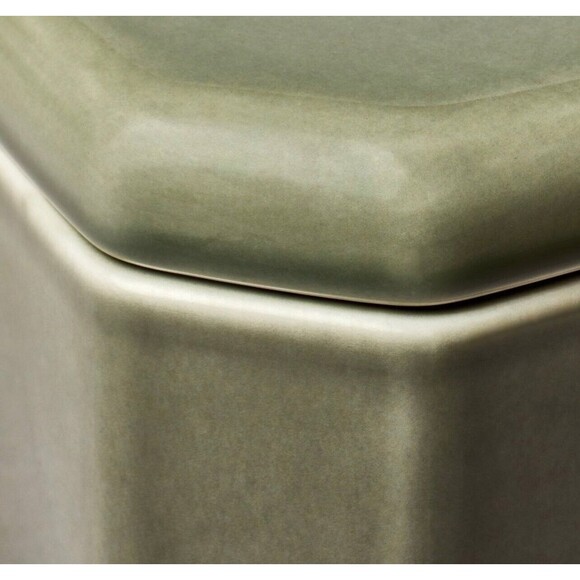 Ceramic Reactive Glaze Box Green - Threshold designed with Studio McGee - New - Picture 3 of 8